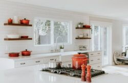 clean kitchen that is spotless