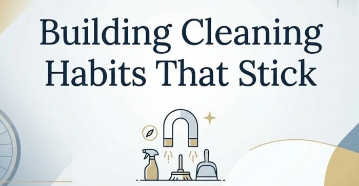 building cleaning habits that stick