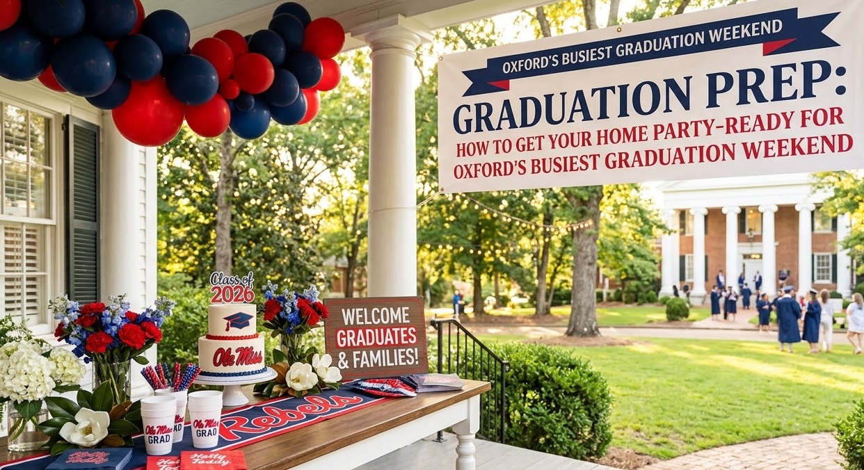preparing your home for graduation