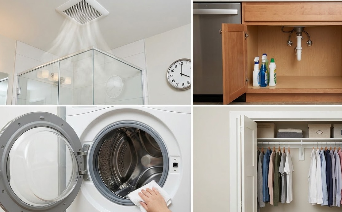 rooms that need most attention