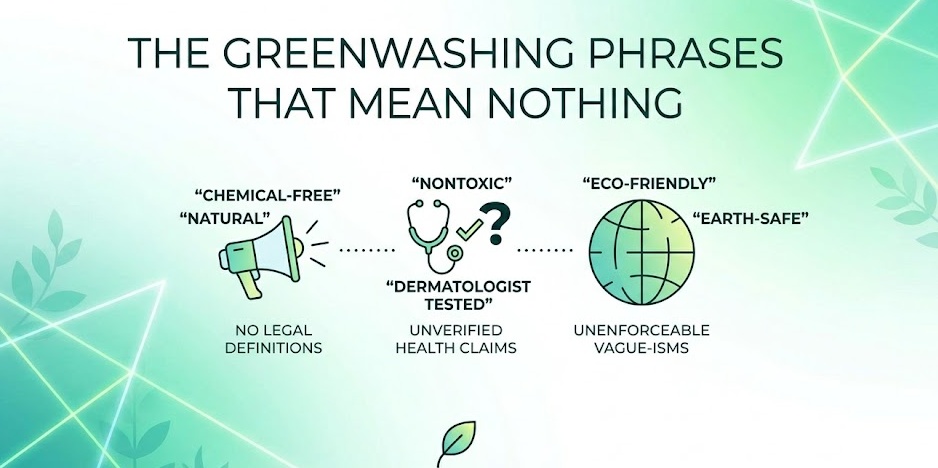 greenwashing phrases without actual meaning