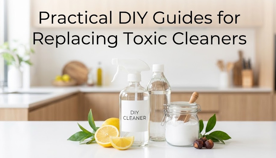practical DIY guide for replacing toxic cleaners
